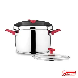 زودپز کاندید مدل فونیکس 6 لیتری همراه با درب پیرکس