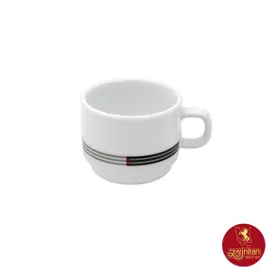 چینی زرین فنجان قهوه 180 سی سی هتلی 49 طرح وگاس