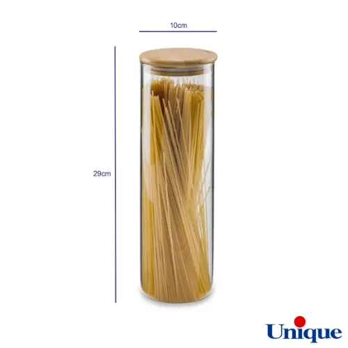 بانکه ماکارونی درب چوبی 29 سانتیمتر یونیک UN-1744