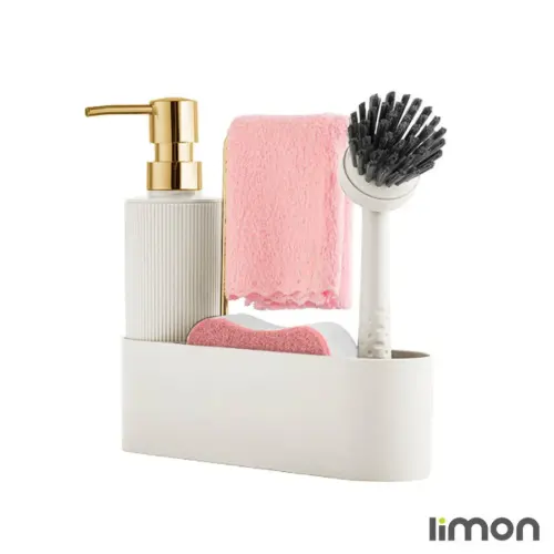 ست جامایعی گرد شیاردار لیمون 2124