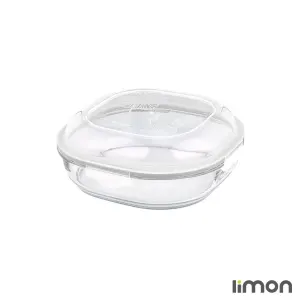 ظرف شیشه ای سرو و نگهداری دربدار 3.750 لیتر لیمون 2295