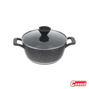 قابلمه گرانیتی کاندید مدل پروانه سایز 20