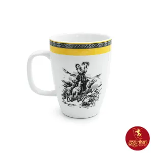 ماگ چینی زرین سوئدی طرح ویلیج 360 سی سی