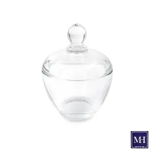 قندان شیشه ای ساده بیسیک با طراحی کاربردی