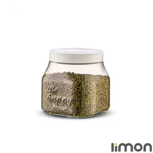 ظرف ادویه پت لیمون چهار گوش