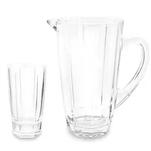 تصویر برای دسته  پارچ و لیوان بلور