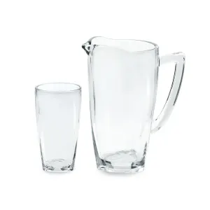 سرویس 7 پارچه پارچ و لیوان بلور ونا چین