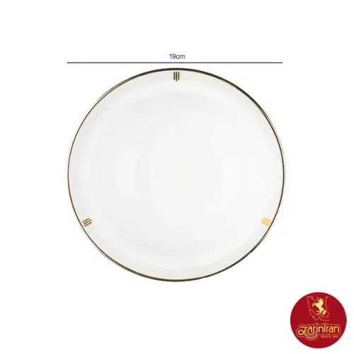 بشقاب پیش دستی چینی زرین