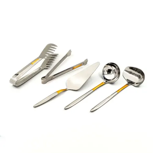 سرویس قاشق و چنگال و ابزار سرو 24 نفره 143 پارچه بست لایف