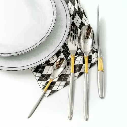 سرویس قاشق و چنگال و ابزار سرو 24 نفره 143 پارچه بست لایف