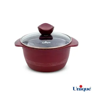 قابلمه 20 بلا یونیک گرانیتی بورگاندی