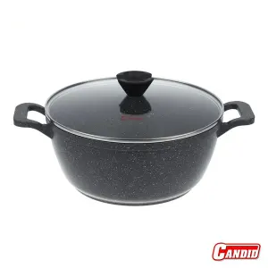 قابلمه گرانیتی کاندید مدل پروانه سایز 32