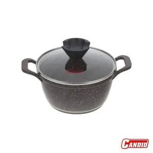 قابلمه گرانیتی کاندید مدل پروانه سایز 16