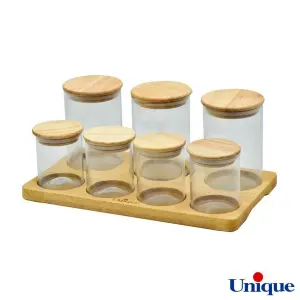 ست پاسماوری چوبی یونیک 7 پارچه UN-6120