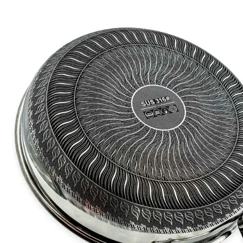 تابه استیل لیزری بدون درب