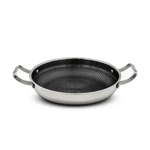 تابه استیل کربنی دو دسته Chik Chef مدل CC8016-28 بدون درب