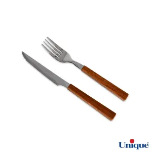 کارد و چنگال 12 پارچه یونیک مدل UN-5850