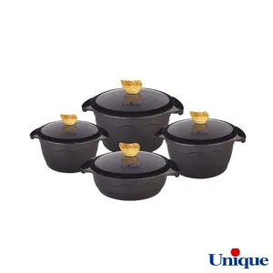 سرویس قابلمه 8 پارچه یونیک خارجی داخل سرامیک UN-8846