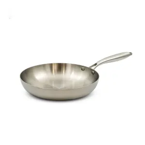 تابه 26 استیل 304 تک دسته Enjoy Cooking Hongli سنگین با کیفیت