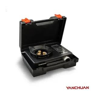اجاق گاز مسافرتی Yanchuan کیف دار سه شعله دو کاره 8-B2
