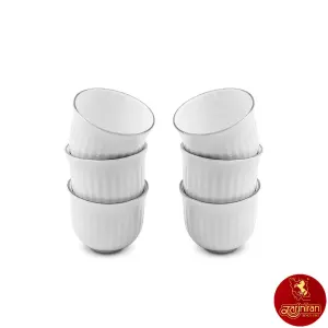 فنجان اسپرسو چینی زرین قالب مهران طرح سمن