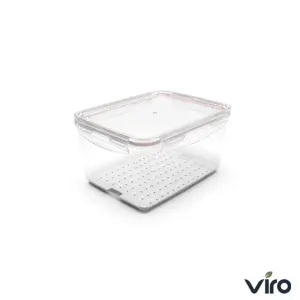 ظرف فریزری  مستطیل ویرو مدل ایزی لاک 3.6 لیتر