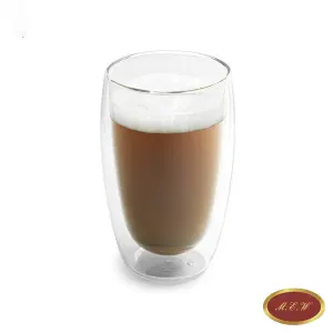 لیوان پیرکس M.E.W دوجداره 450 میلی لیتر تک عددی