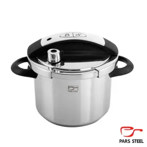 زودپز دودسته پارس استیل مدل شف 6 لیتر