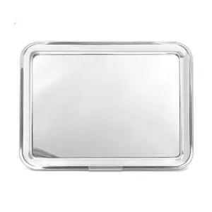 سینی استیل 201 هتلی سایز 46 مستطیل SQ-4632