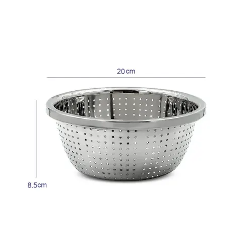 آبکش استیل گرد