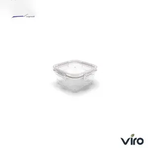 ظرف فریزری مربع 320 سی سی ویرو مدل ایزی لاک