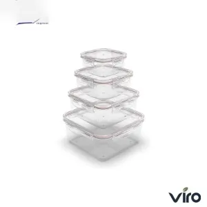 سرویس ظروف فریزری ایزی لاک ویرو 8 تکه