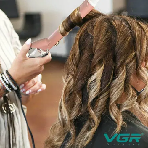 نمونه موی درست شده فرکننده مو VGR-578