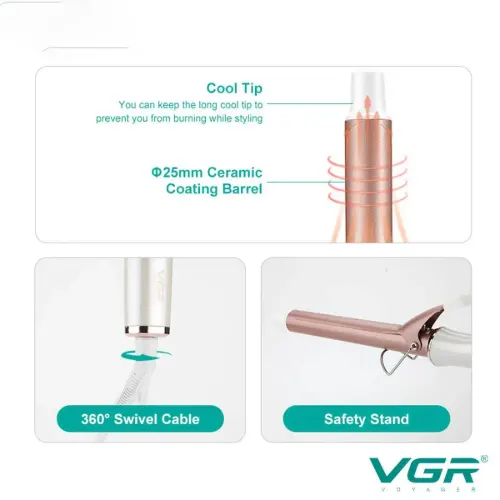 جزئیات فرکننده مو VGR-578