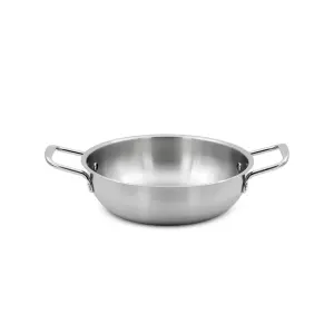 ماهیتابه استیل 201 گود دو دسته سایز 19 S-18P