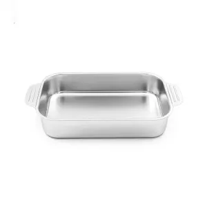 تابه استیل مخصوص فر و لازانیا سایز 36×22 داخل 30.5×20 کد B3622