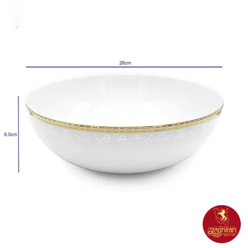 کاسه ایتالیا اف چینی زرین