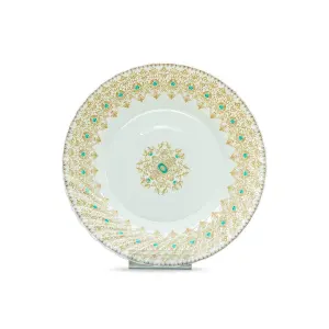 بشقاب تخت سایز 25 پارس اپال طرح آنیتا