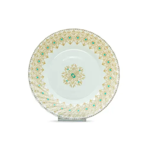 بشقاب تخت سایز 25 پارس اپال طرح آنیتا