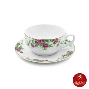 خرید سرویس چای خوری گل سرخی