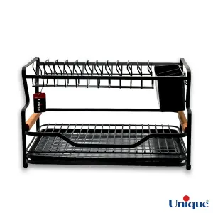 آبچکان دو طبقه فلز یونیک مشکی UN-2940