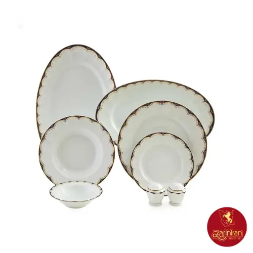 سرویس النور چینی زرین نئوکلاسیک 6 نفره 29 پارچه