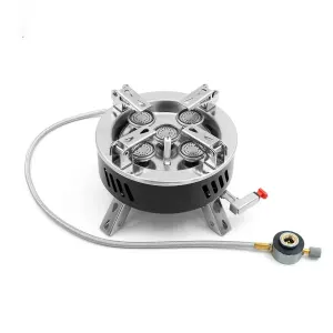 اجاق گاز مسافرتی پنج شعله پرتابل با کیف استرانگ WX-05 وارداتی