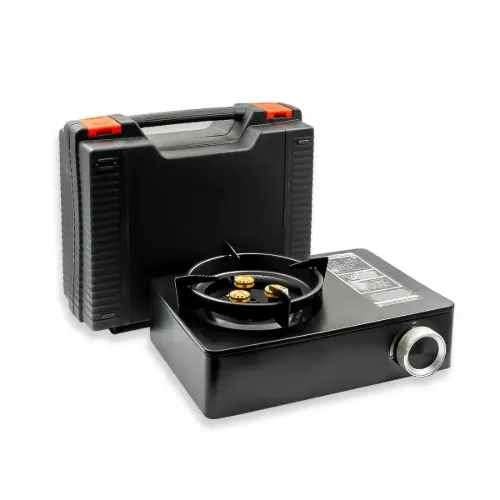 اجاق گاز مسافرتی سه شعله استرانگ 3500B وارداتی کیف دار مشکی