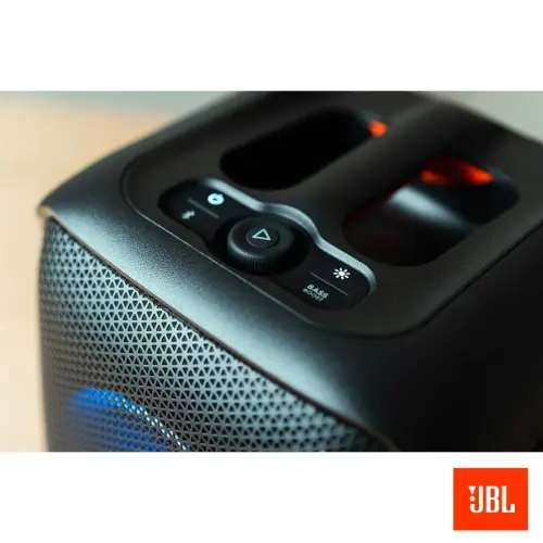 دکمه های روی اسپیکر بلوتوثی قابل حمل جی بی ال مدل Partybox Encore Essential