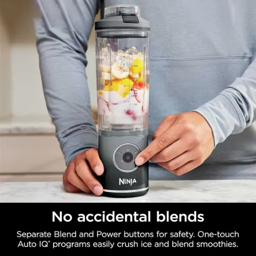 دکمه های تنظیم شیکر شارژی نینجا BC251 گنجایش 650 میلی لیتر