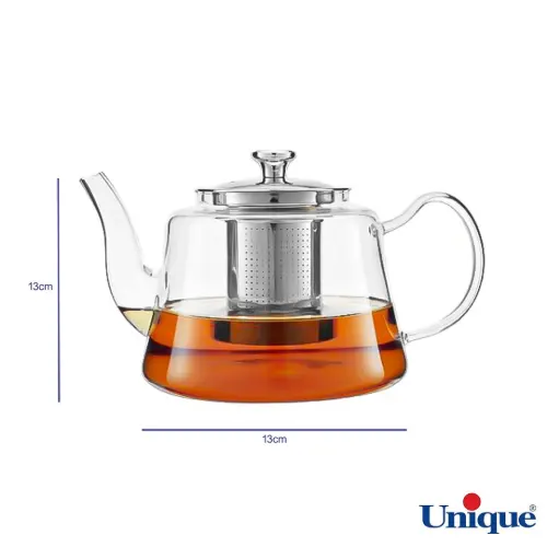 قابلمه پارس استیل سایز 20 کف سه لایه درب پیرکس