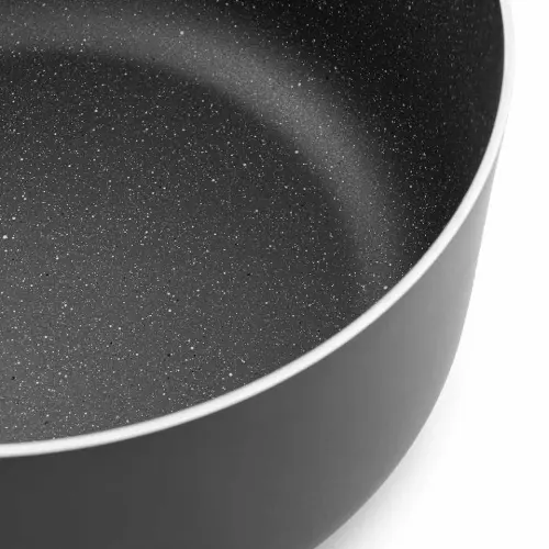 خرید قابلمه سایز 24 یونیک کف گرانیت طوسی تیره UN-8108