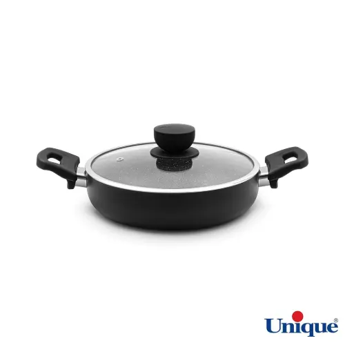 قیمت تابه دو دسته یونیک سایز 24 گرانیت مشکی UN-8123