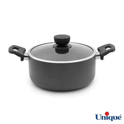 قیمت تابه تکدسته سایز 24 یونیک کف گرانیت طوسی تیره UN-8120